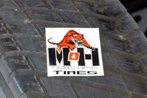 M AND H RACEMASTER TIRE STICKER 9-2011