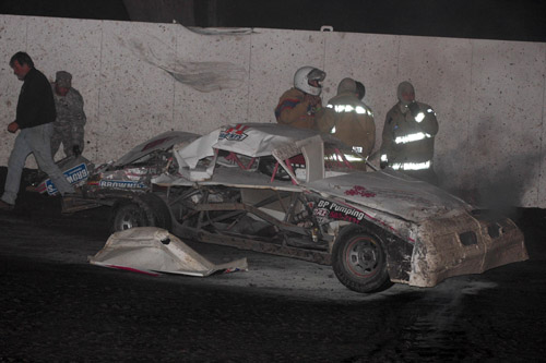 2012 X ST END RESULT OF A TWO CAR ROLLOVER-THE OTHER GUY 913