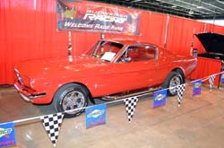 2012 YEP THERE'S A MUSTANG AMONG ALL THAT RED 914