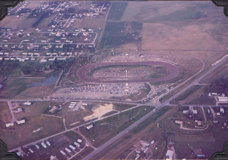 1974 X BHS FROM THE AIR-LS